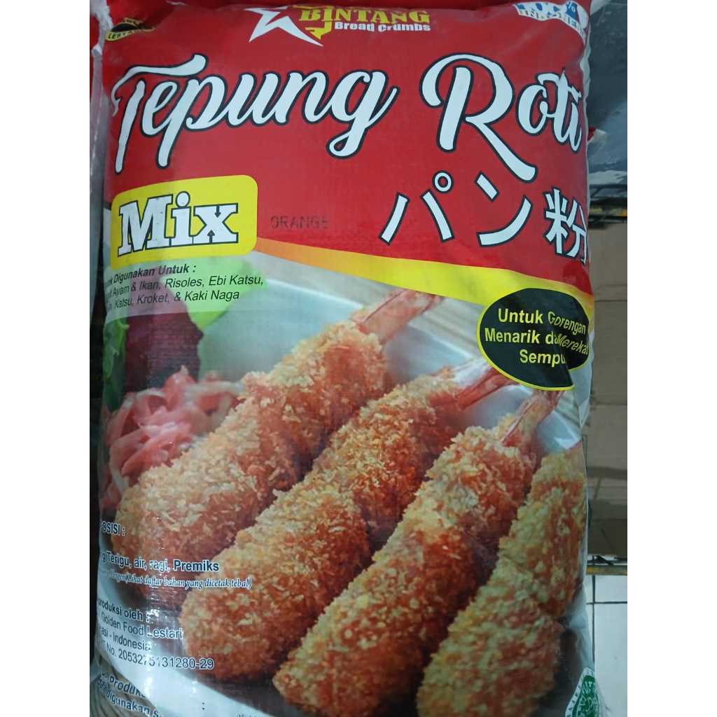 Tepung Panir Bintang 10 Kg - Tepung Roti Panir Sakti