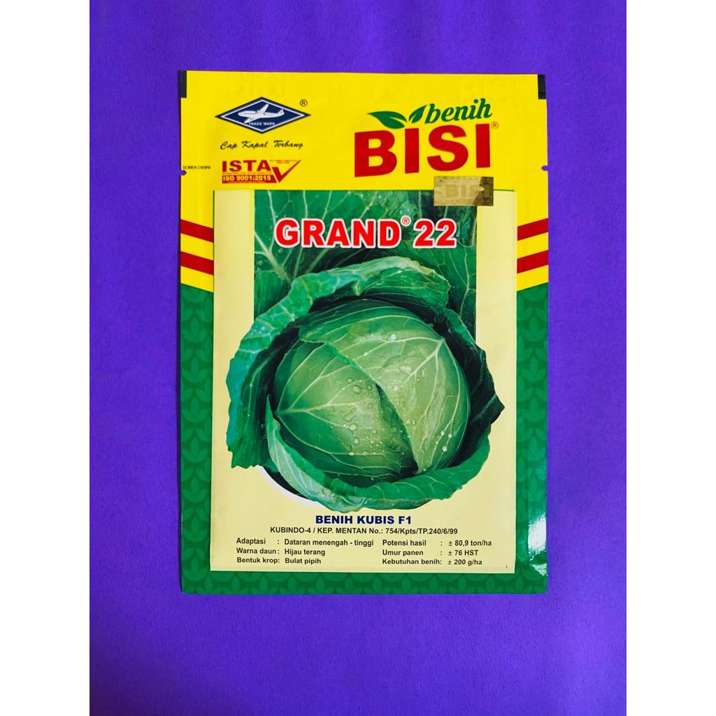Benih Kubis Hibrida F1 GRAND 22 isi 15gr dari CAP KAPAL TERBANG