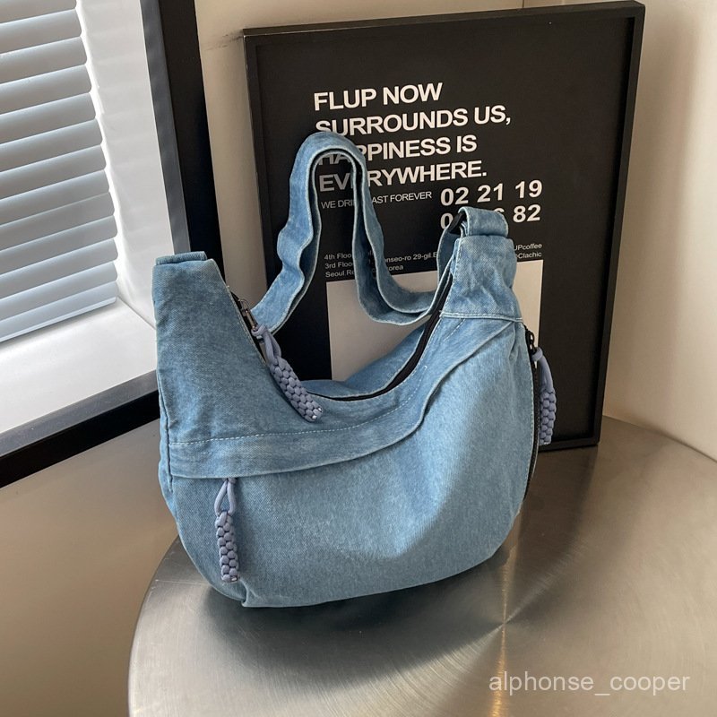 Urban Simple Large Capacity Bag Women's Crossbody Bag Dumpling Women's Bag