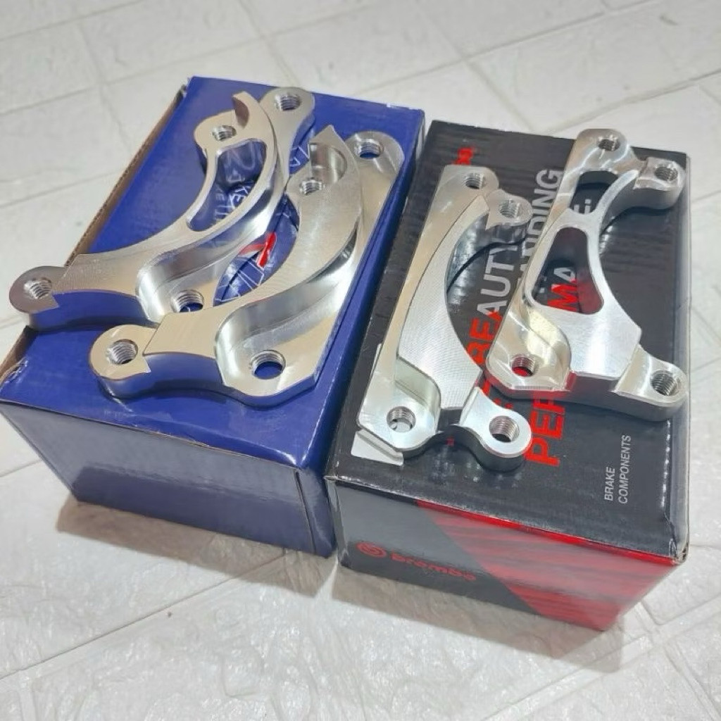 BREKET KALIPER 2 PISTON BREKET DUDUKAN KALIPER 2P 2 PISTON RCB DAN KALIPER
