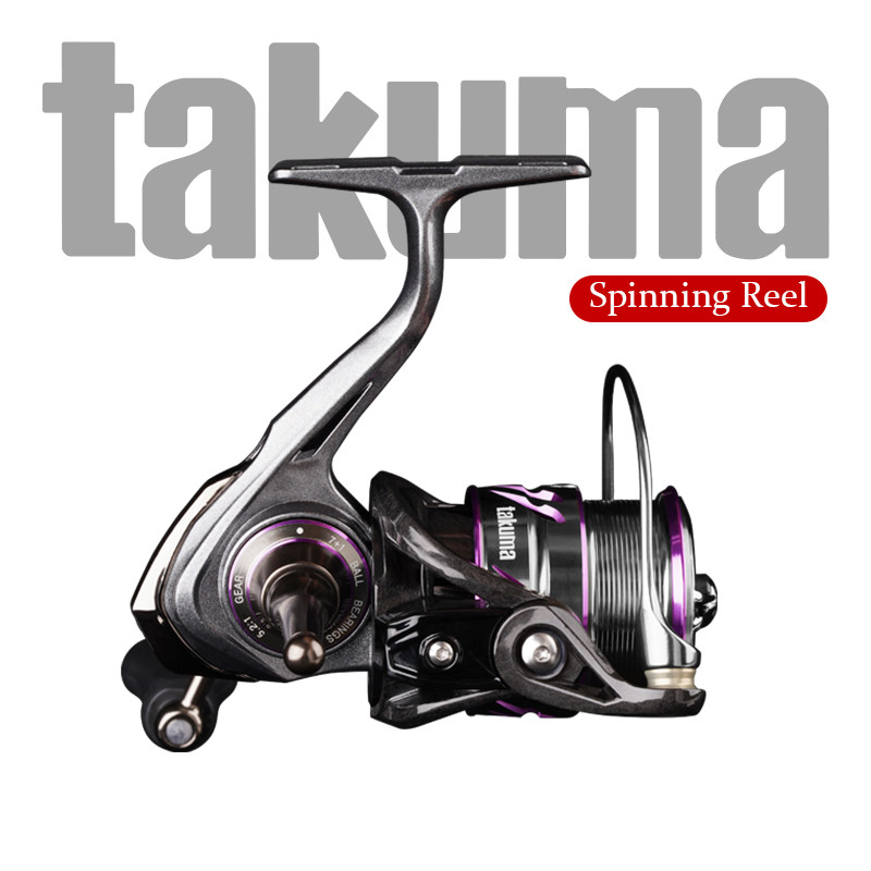 Takuma Lingxi Spinning Reel - Lightweight Build, Metal Spool | Beginner-Friendly for Lure Fishing, N