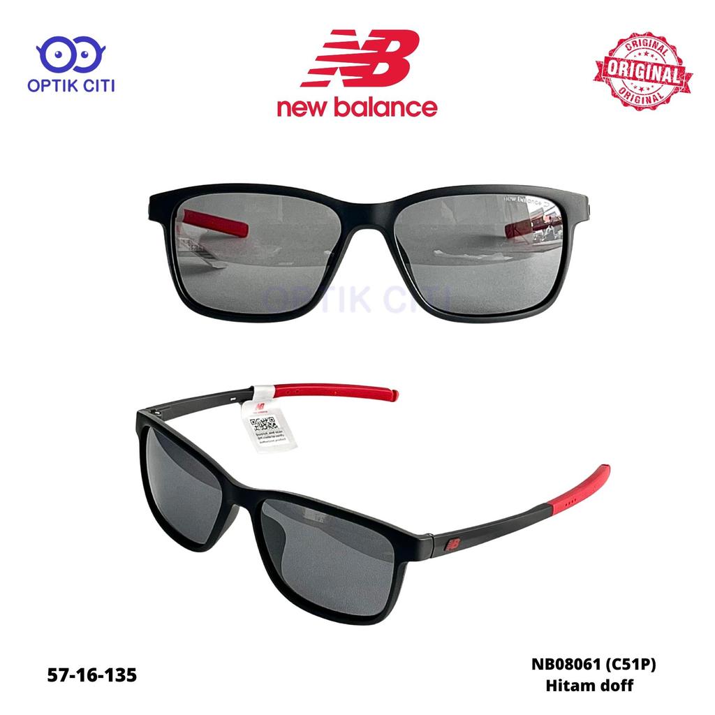 New Sunglass Polarize Kacamata Hitam Pria Original New Balance Original NB 080611 Elock