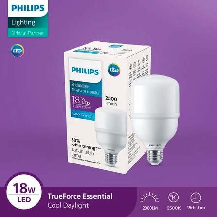 Lampu Philips 18 Watt super terang. Philips Lampu LED Paket Philips Lampu LED Paket Lampu Lebih Cuan
