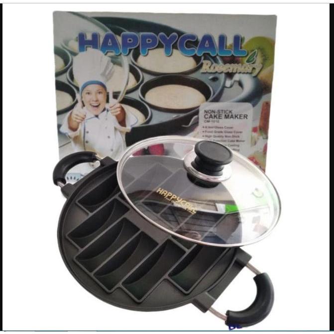 PROMO  CETAKAN 10 LUBANG KUE PUKIS - SNACK MAKER TEFLON KUE PUKIS MINI (FREE BUBBLEWRAP)