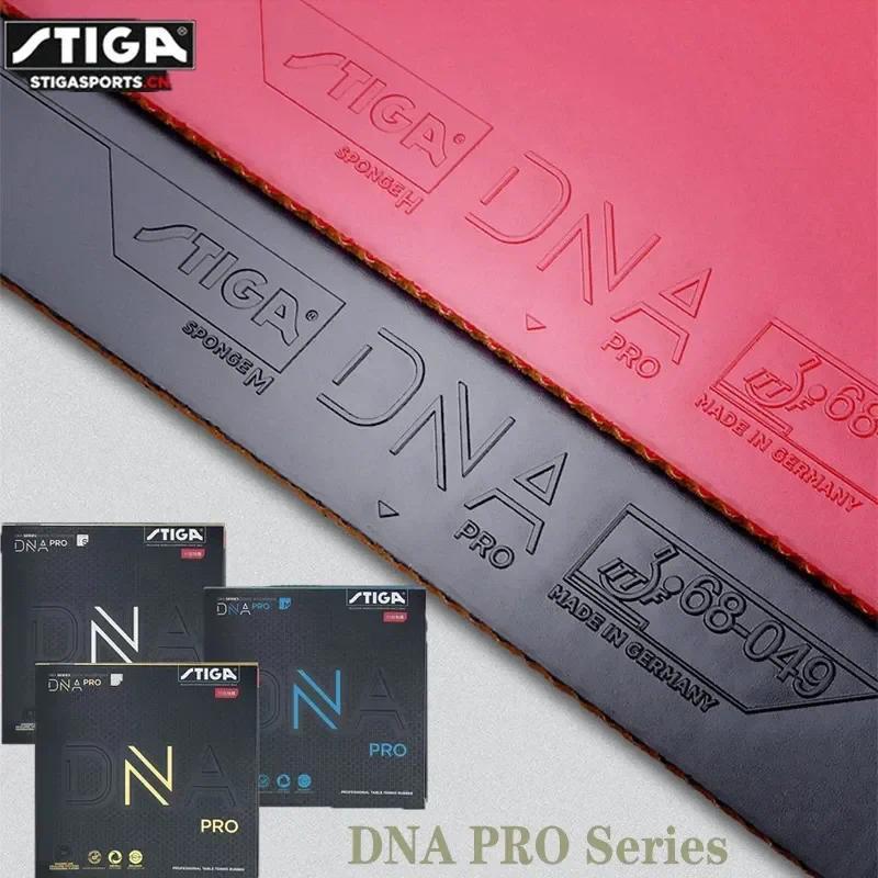STIGA-DNA PRO Table Tennis Racket, Specialized Sponge with Built-in Strong Rubber, M, H, S, Original