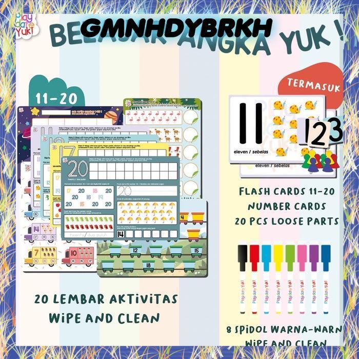 Belajar Angka 11-20