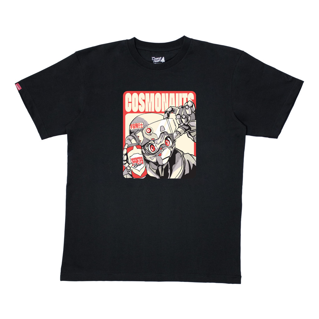 <Kaos Katun> Cosmonauts - Zepetees Beer Tee