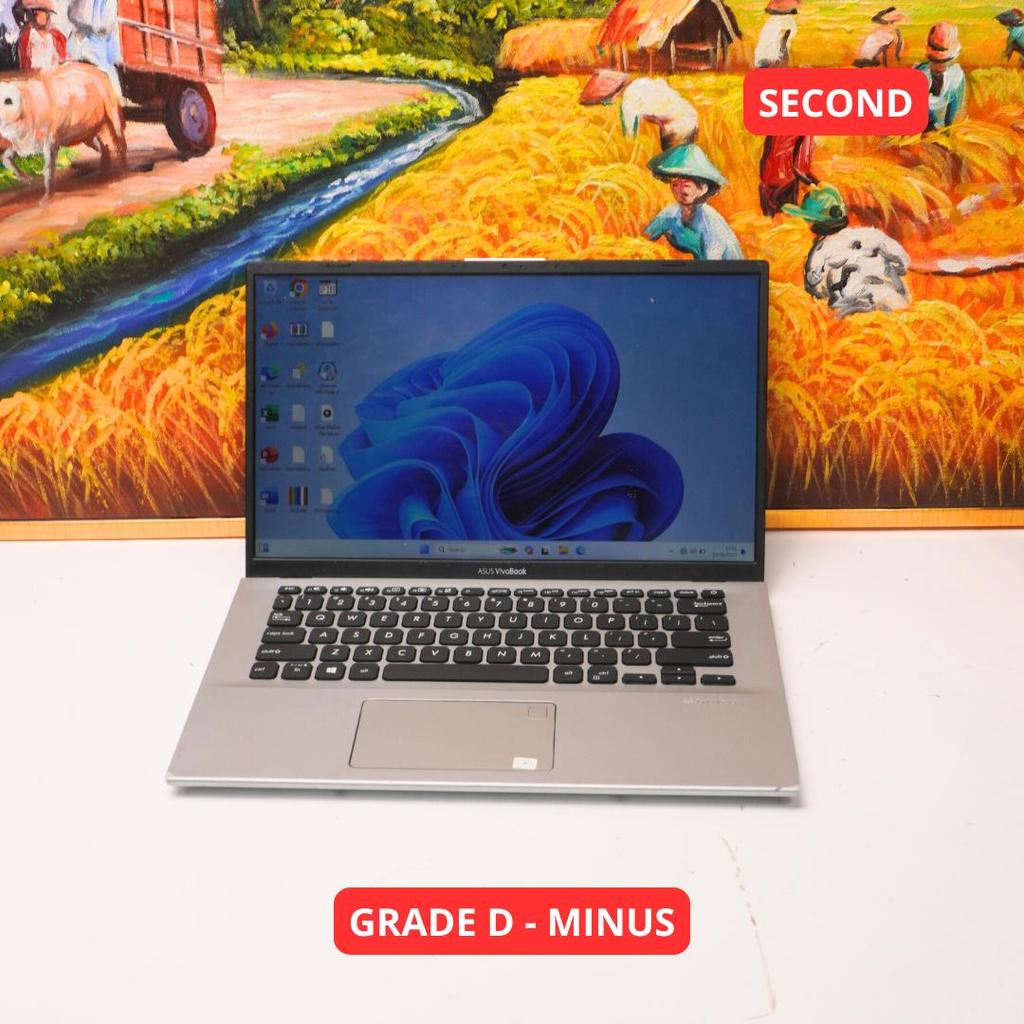 ASUS VIVOBOOK_ASUS LAPTOP X412DA_A412DA AMD RYZEN 3 3200U 12 GB (14") GRADE D - MINUS LAPTOP SECOND 
