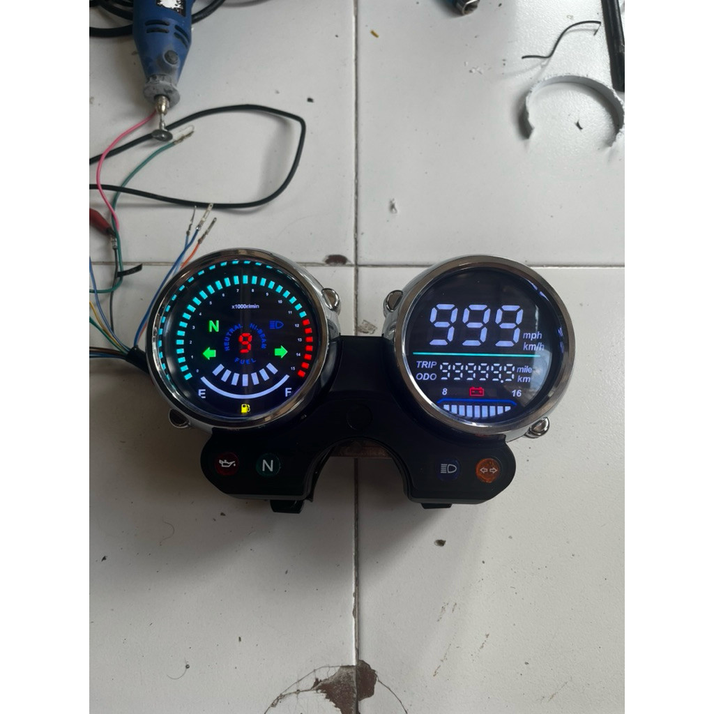 Spedometer Digital Yamaha RX King New Plug And Play / Spidometer Digital RX King New PNP