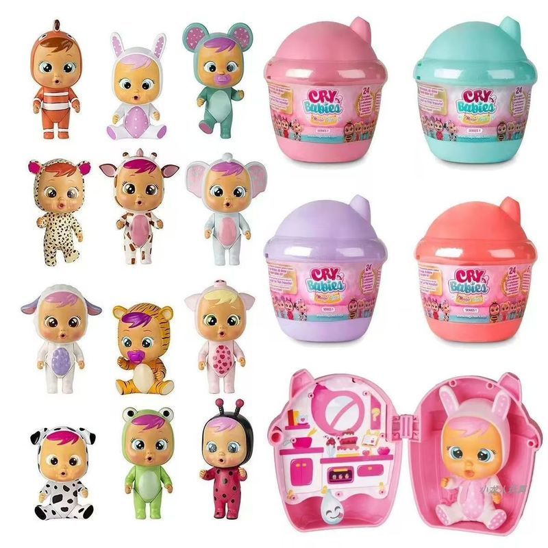 Spot Cry Babies Crying Baby Magic Tears Doll Series Blind Box Children'S Dolls New Toy Blind Box Dol