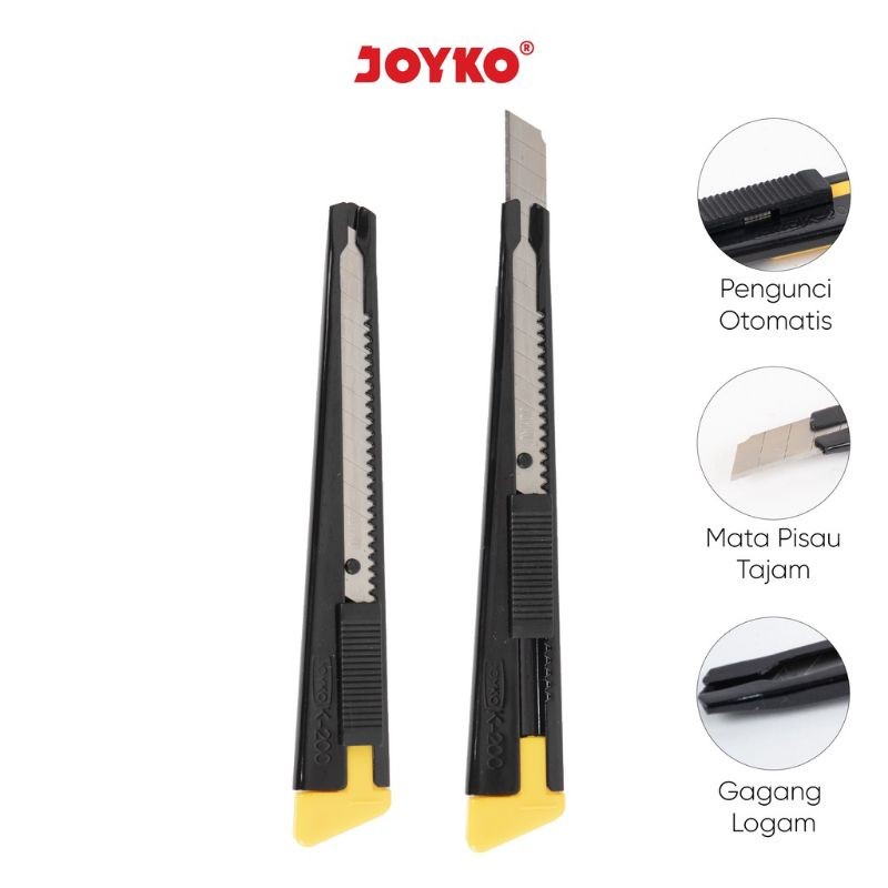 Cutter Joyko Kecil K-200/Pisau Cutter Joyko ( 1pcs )