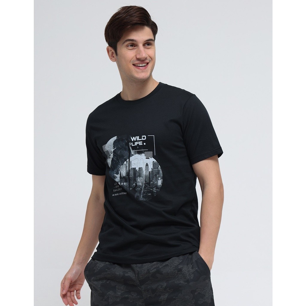 HOT  Walrus Kaos Lengan Pendek Pria Print Wild Life 118567080 T-Shirt