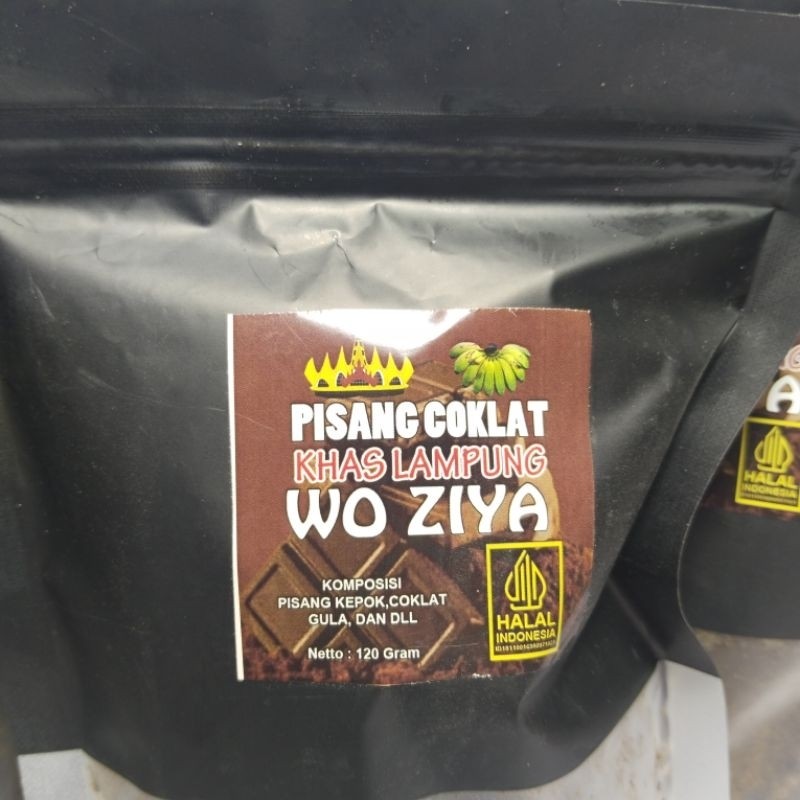 Keripik Pisang Coklat Khas Lampung