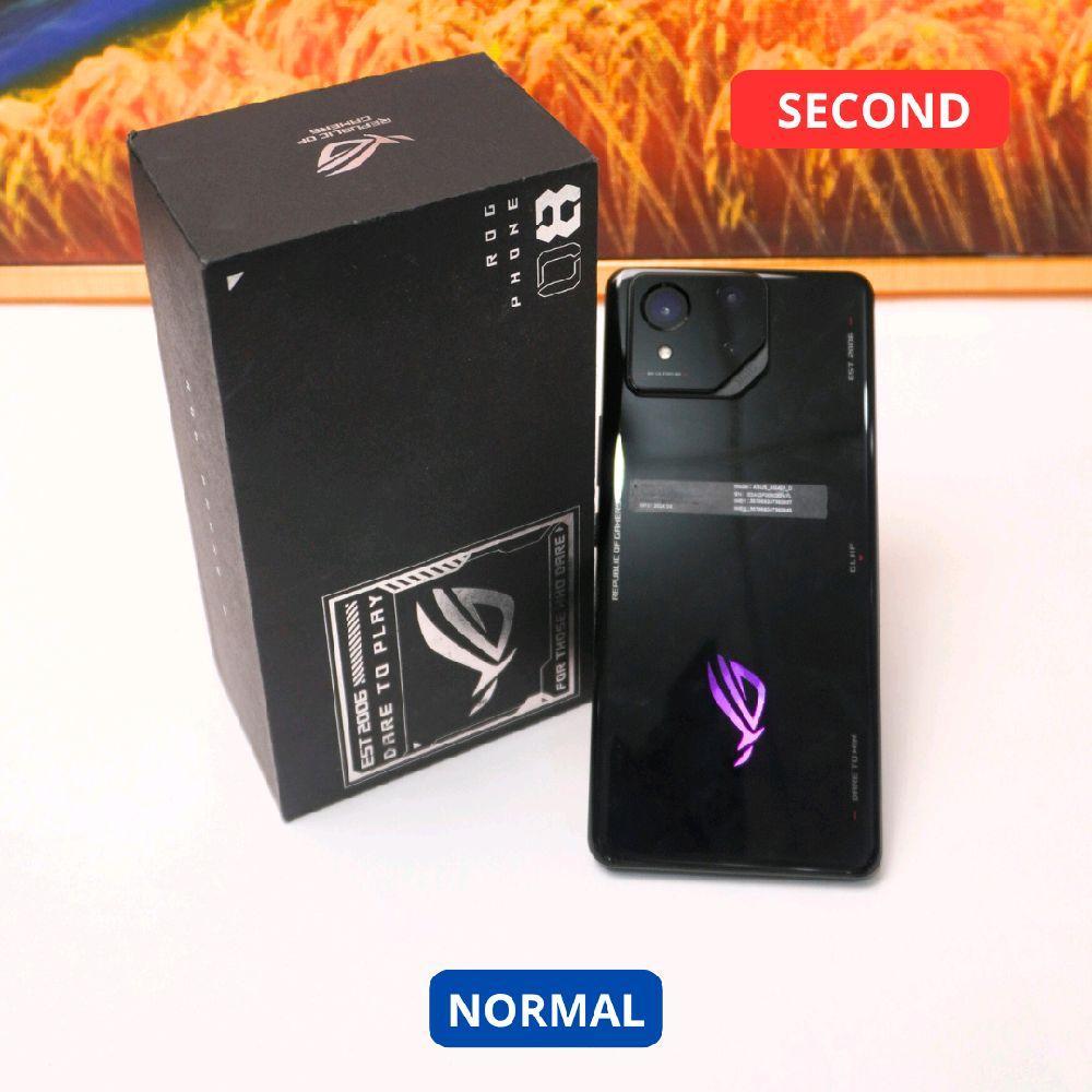 ASUS ROG PHONE 8 12/256 GB HP SECOND ORIGINAL SINAR MUTIARA CELL
