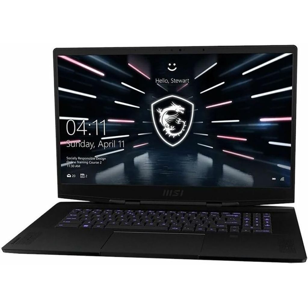 Brand New MSI Stealth GS77 Gaming Laptop: Intel Core i7-12700H GeForce RTX 3060, 17.3" FHD, 144Hz, 1