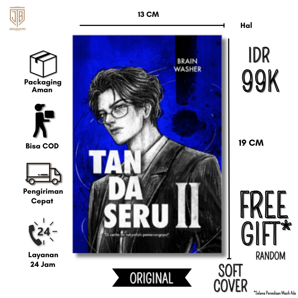 Novel Tanda Seru 2 - Brainwasher - Akad