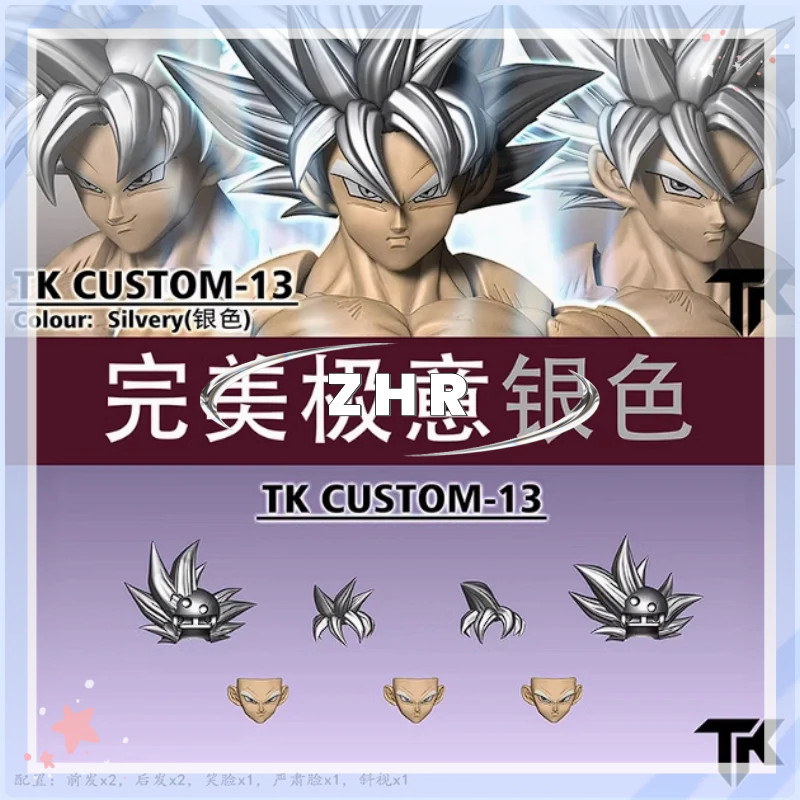 In Stock TKY TKCUSTOM TK Dragon Ball SHF Ultra tinct Son Goku 3.0 New Heads Custom Headsculpt Set Ac