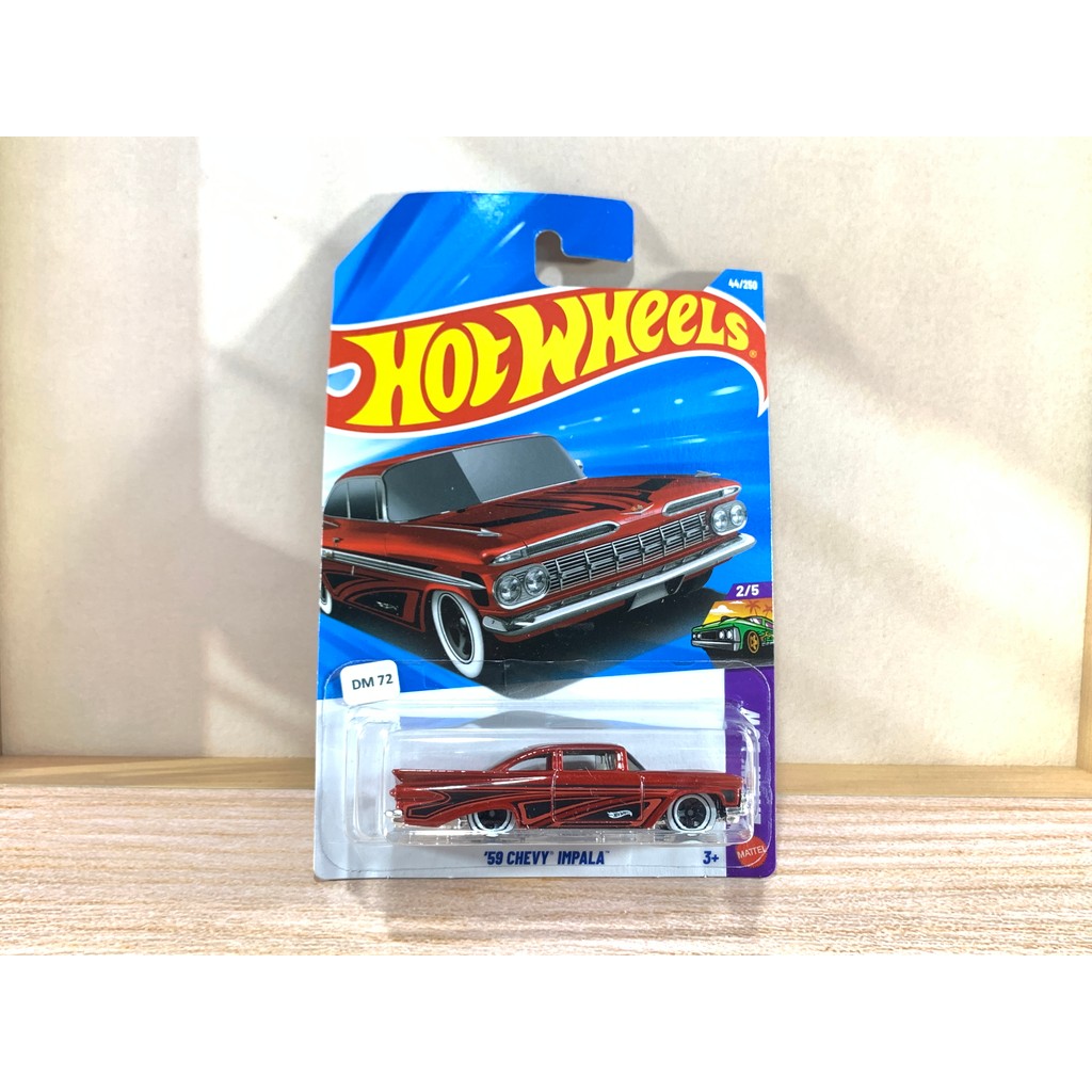 HOT WHEELS 59 CHEVY IMPALA 2026 MERAH DIECAST HOTWHEELS