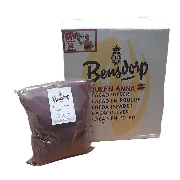 promo  -Coklat bubuk dark chocolate cocoa powder premium kiloan Bensdrop Bensdo Susu 250gr gr 1kg - 