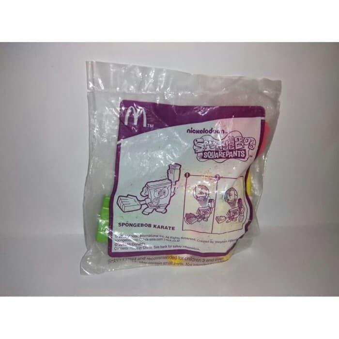 Spongebob KARATE - Spongebob Squarepants Happy Meal Mc Donalds - Rare TaO 