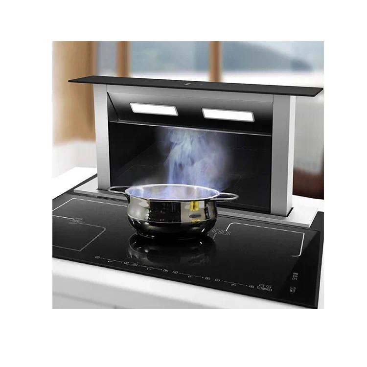 Downdraft Cooker Hoods Under Cabinet 90cm Range Hoods For Kitchen With Led Lights