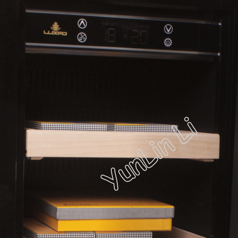 Three-Layer Parquet Cigar Cabinet Luxury Cigar Cabinet Constant Temperature Humidity Cigar Storage M