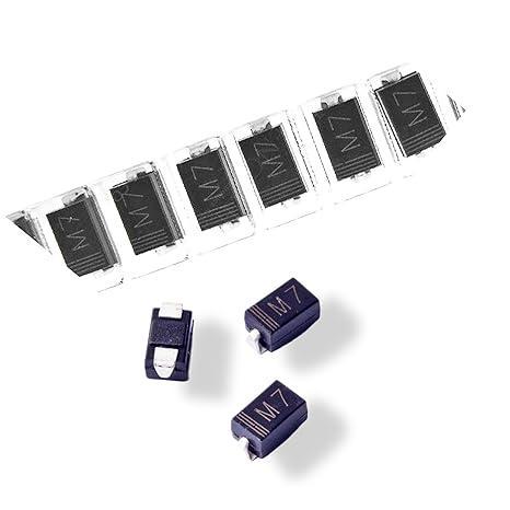 Dioda 1N4007 SMD 1A M7 Rectifier Diode 700V SMD ...Eletronik