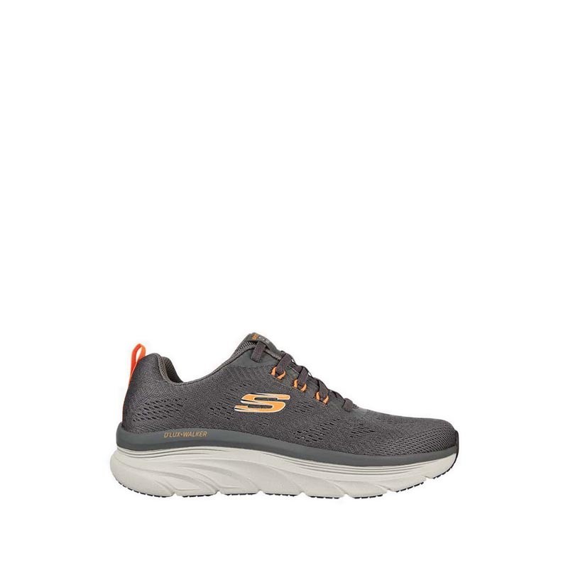 SKECHERS D'LUX WALKER MEN'S SNEAKERS SHOES - CHARCOAL xp