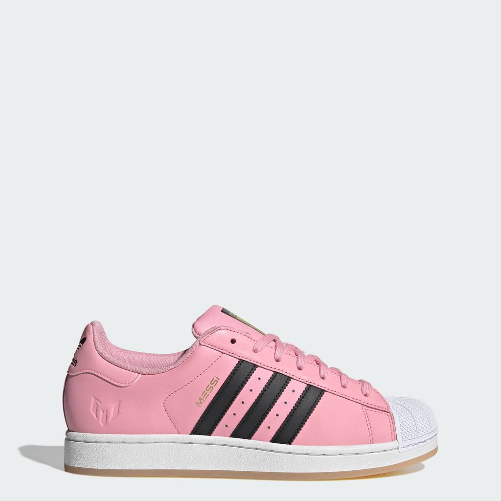adidas Football Superstar Messi Shoes Unisex Pink JR1520