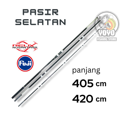 Joran pasiran Pasir selatan 402 cm | 420 cm | Relix Nusantara I Joran pesisir