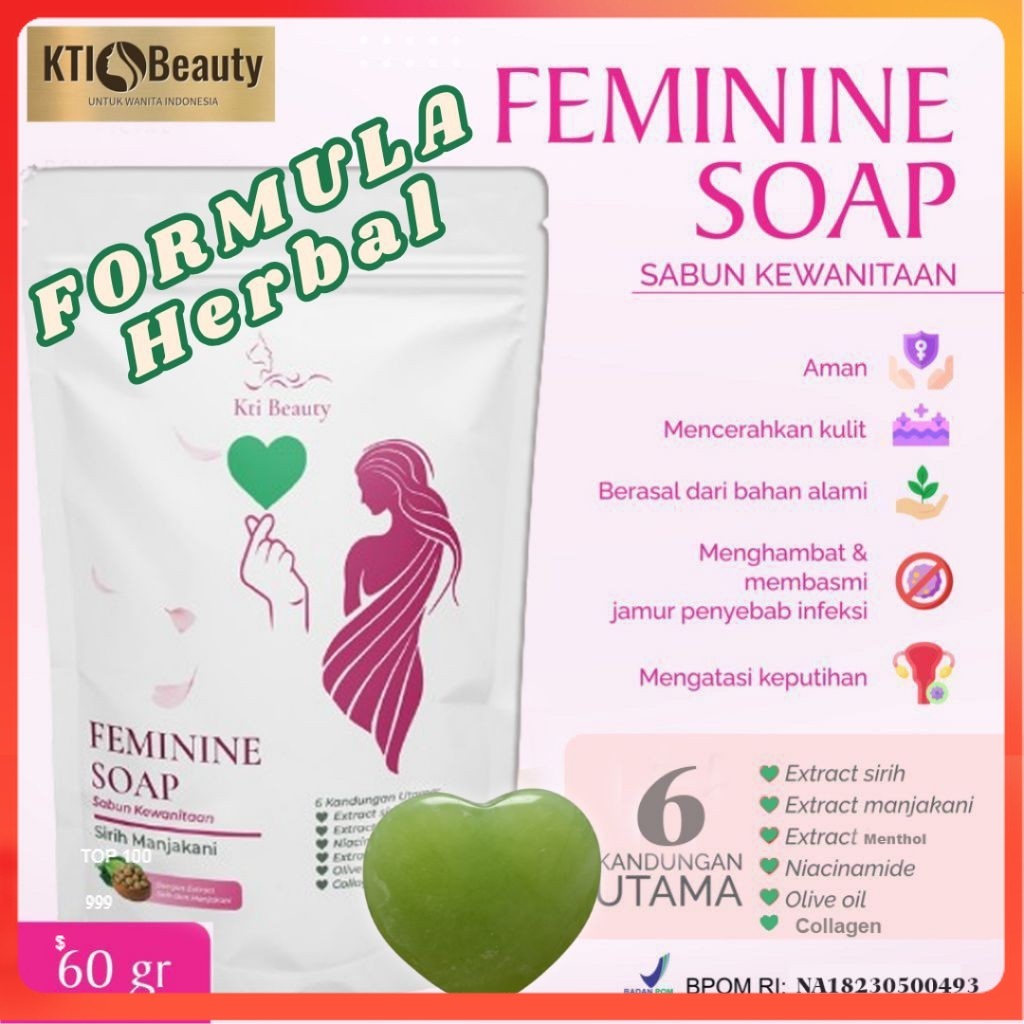 FEMININE HYGINE SOAP / DOVINA FEMININE SOAP SABUN UNTUK KEWANITAAN