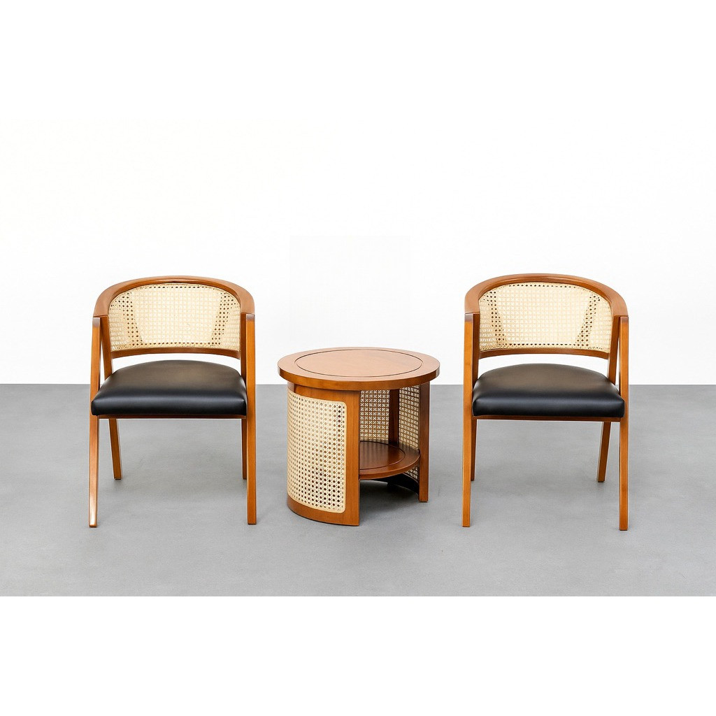 Kursi Teras Rotan Jati / Kursi Teras Lenong Jati