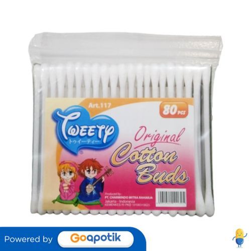 Tweety Art. 177 Original Cotton Buds Pack 80 Pcs