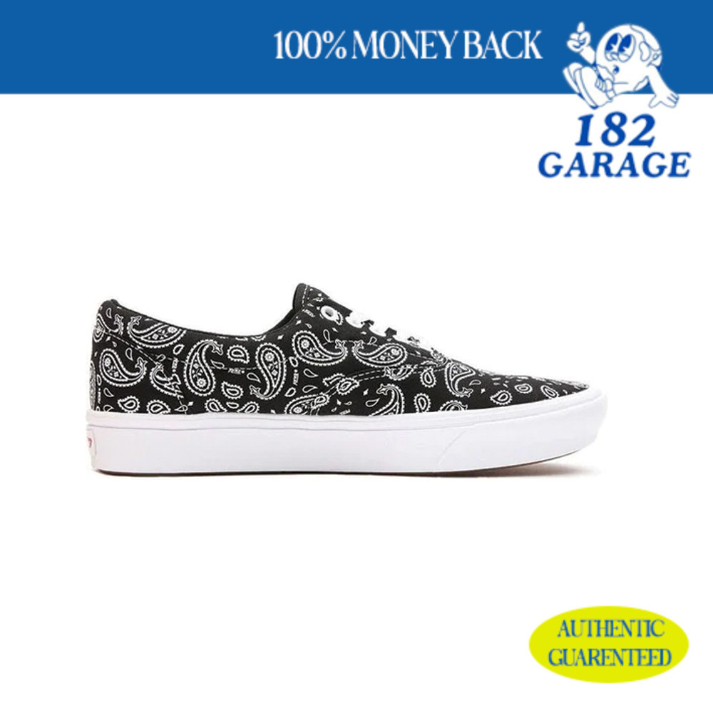 Sepatu Vans Authentic Bandana Paisley Black True White