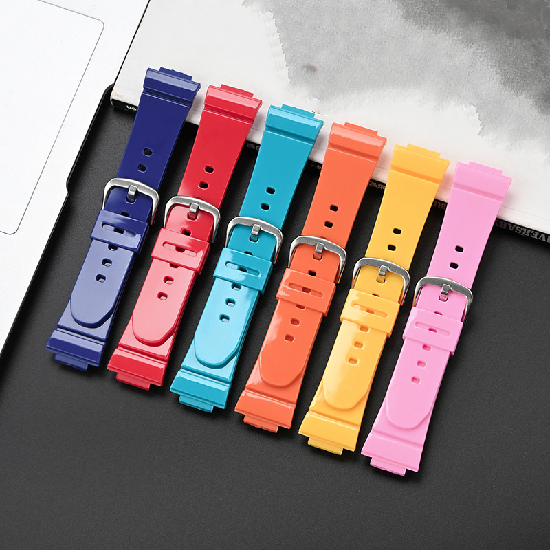 Rubber Strap for Casio Baby-G BGA-130/160/161 BGD-140/141 BGD-5000 14mm Men Women Sport Waterproof R