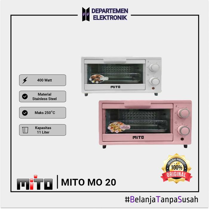 MITO OVEN LISTRIK MINI / 11 LITER / MITO MO-20