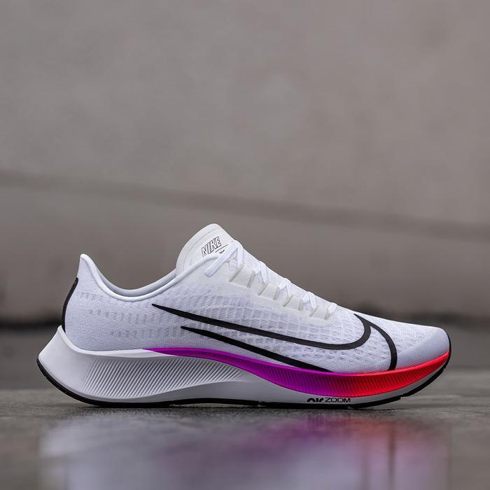 Sepatu Olahraga Pria Wanita Pegasus 37 Olympic High Quality Unisex - Putih, 36