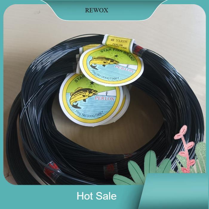 COD ECER SENAR PERLON 40 YARD SENAR RACIK RUAK RUAK GANTUNG SENAR PANCING PERLON ORISINAL