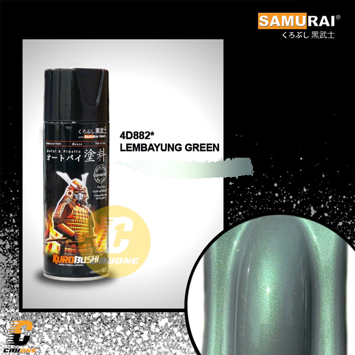 Samurai Paint Cat Semprot 4D Dimension 4D882 Lembayung Green Hijau 400 mL