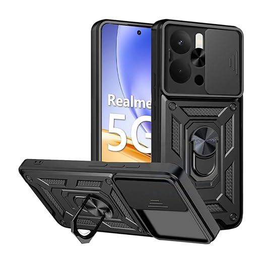 CASE REALME 15 / 15T / 15 PRO / C61 / C63 IRING CASE MILITARY SLIDE CAMERA