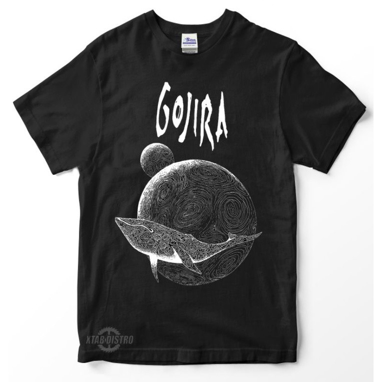 kaos GOJIRA From mars to sirius Premium tshirt gojira flying whales kaos band gojira