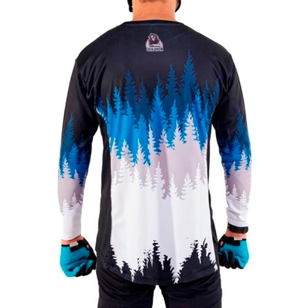 Jersey Sepeda Jersey Gowes Kaos Sepeda Pria Mtb Wild - LENGAN PANJANG, S