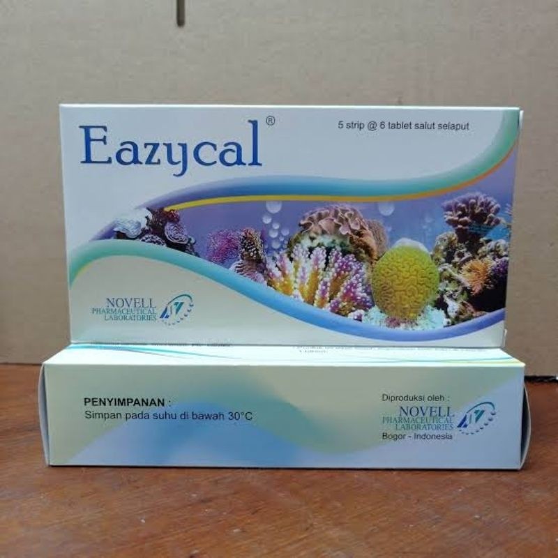 Eazycal Box 30 Kapsul Suplemen Kalsium Ibu Hamil