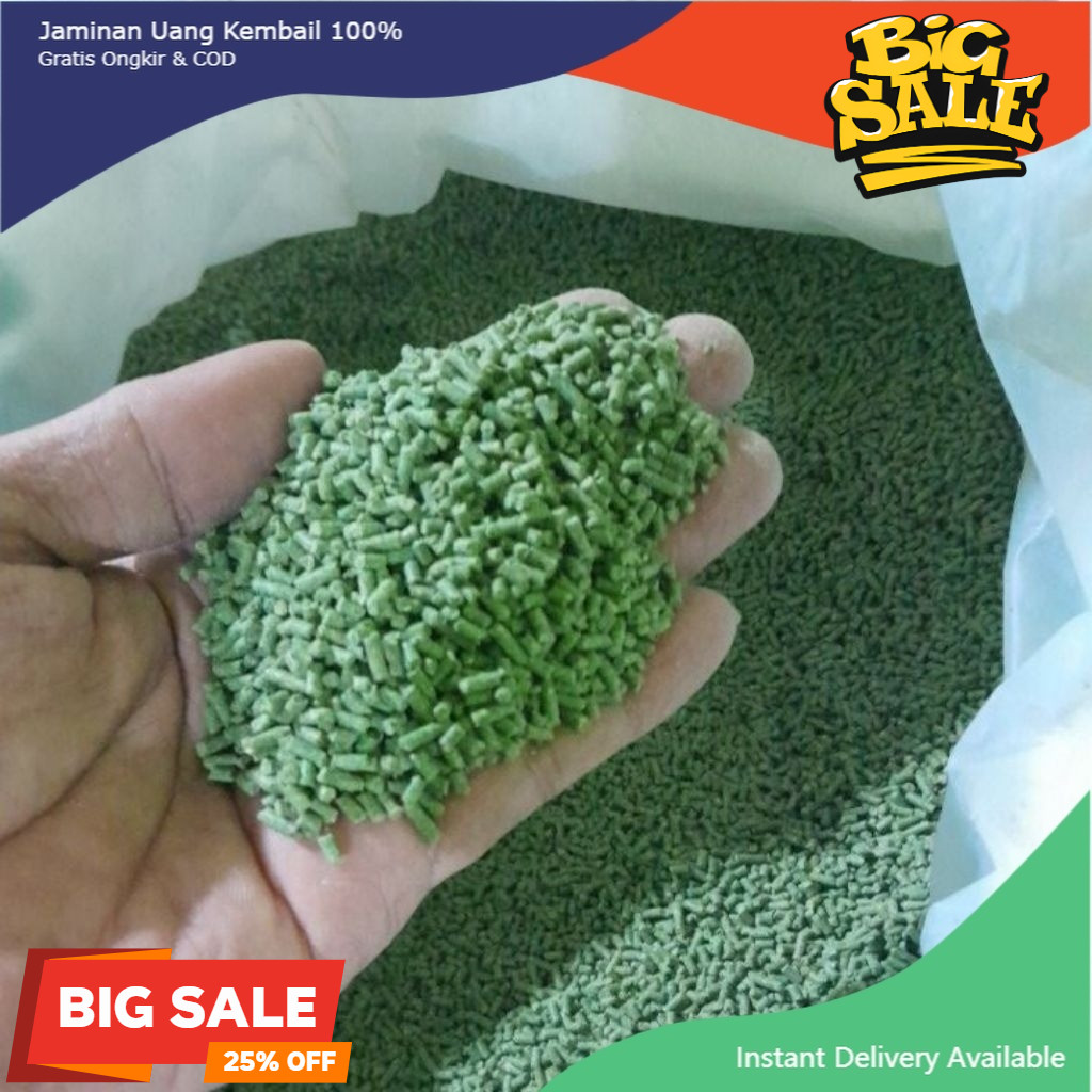 pur ijo pakan burung trucukan 1 kilogram pakan burung kutilang jalak kacer murai pakan burung voer h