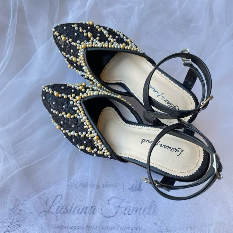 shopsepatu.official   | heels wedding shoes tali sepatu kondangan 30 warna hak 1 sampai 9 cm  m sepa
