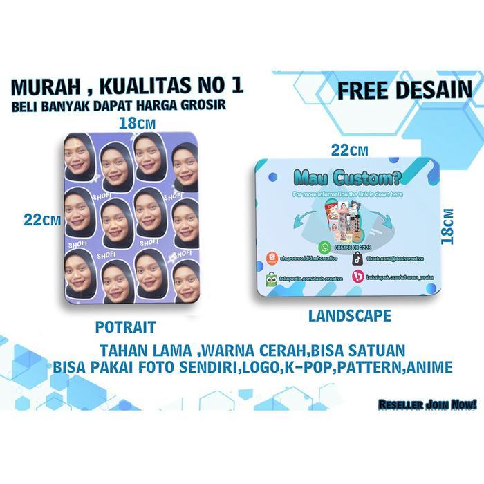 Compex- (FREE EDIT) MOUSEPAD Custom Unik Murah Satuan