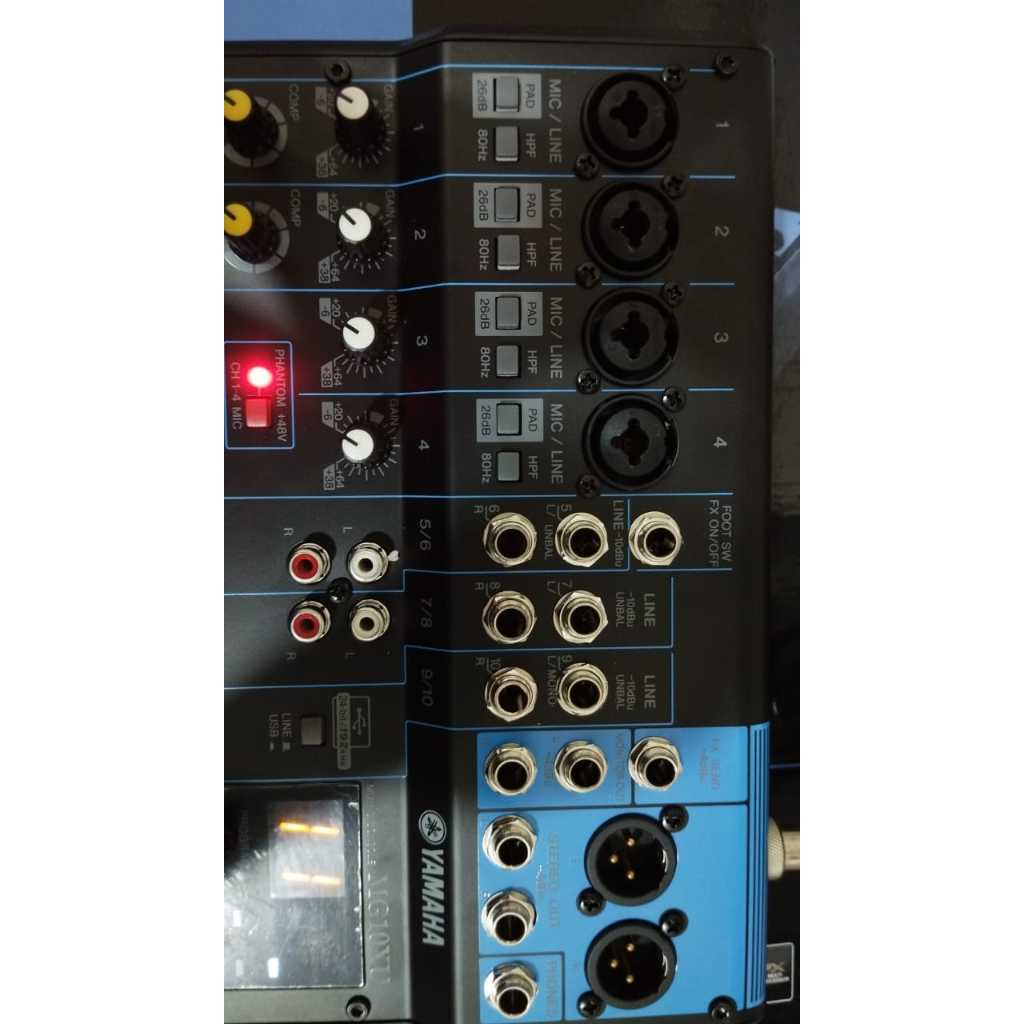 GS Audio Mixer YAMAHA MG10XU / MG10 XU / MG 10XU
