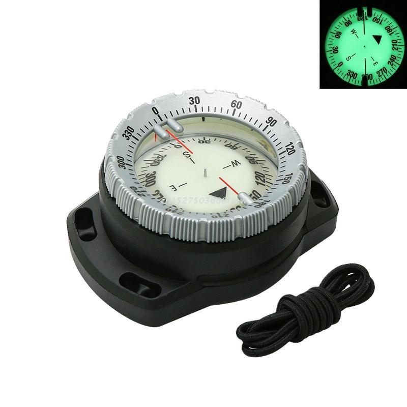 Durable Wrist Strap Compass Wristband Sighting Compass Waterproof Luminous al Portable Scuba ving Na
