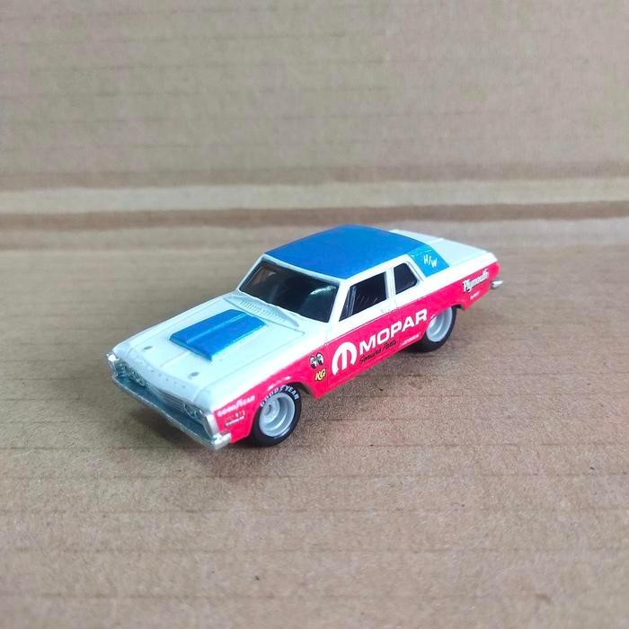 Hotwheels 63 Plymouth Belvedere 426 Wedge Mooneyes Loose Pack PStore27