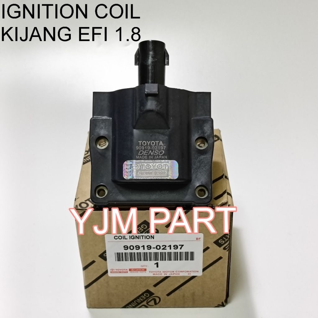 Ignition Coil Koil Kuil Kijang Kapsul Efi 1.8 1800cc Koil Kijang Efi 1.8 90919-02197